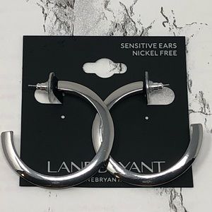 NWT Lane Bryant Hoop Earrings